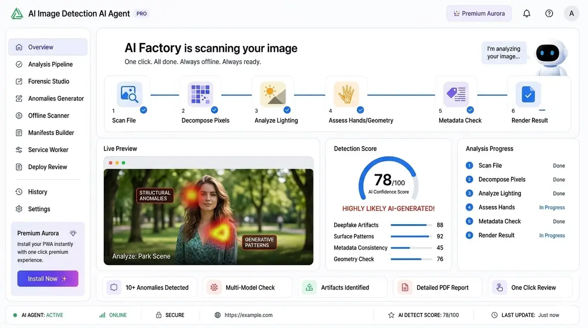 AI hormone testing dashboard — example of the AI tool software